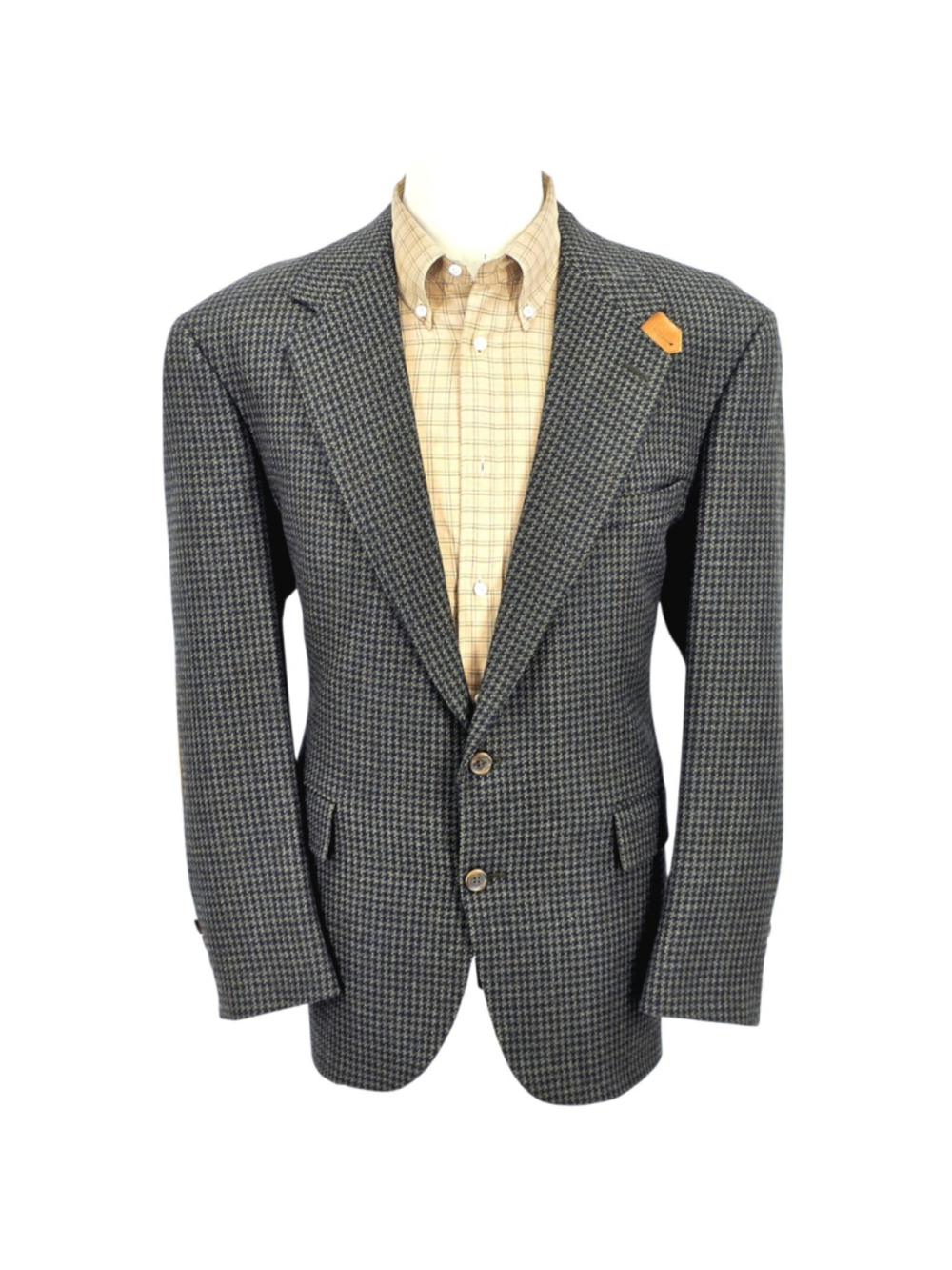 Ivy Heritage Evan Picone Blazer Men 42R Wool Elbow Patch Sport Coat